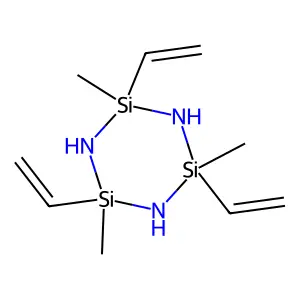 2,4,6-Trimethyl-2,4,6-trivinylcyclotrisilazane structure