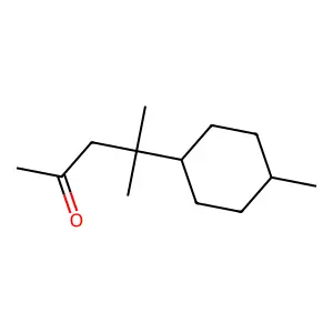2-Pentanone, 4-methyl-4-(4-methylcyclohexyl)- structure