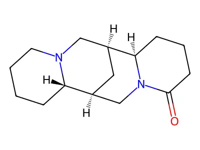 (+)-Lupanine structure