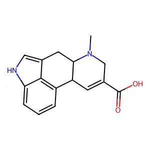 Paspalic acid structure