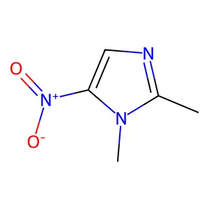 Dimetridazole structure