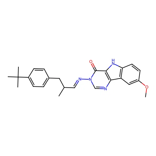 C25H28N4O2 structure