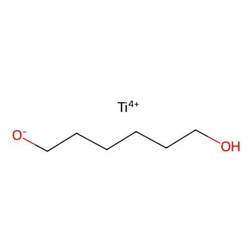Titanium bis(hexane-1,6-diolate) structure