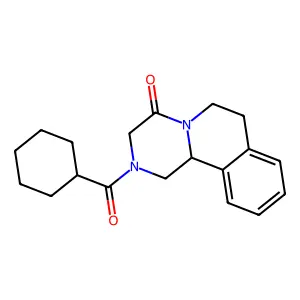 Praziquantel structure