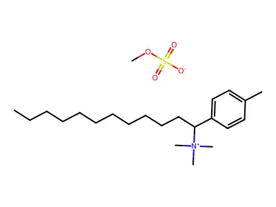 Toloconium methylsulfate structure
