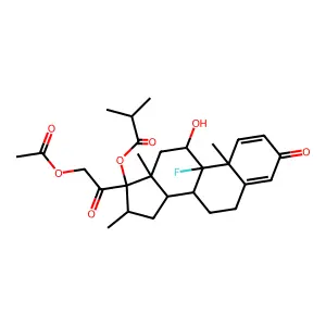 Betamethasone acibutate structure