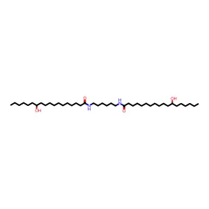 Hexamethylene bis-hydroxystearamide structure