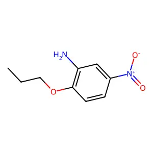 5-Nitro-2-propoxyaniline structure