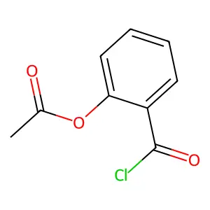 2-Acetoxybenzoyl chloride structure