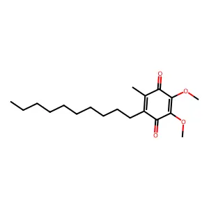 Decylubiquinone structure