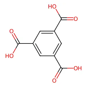 1,3,5-Benzenetricarboxylic acid structure
