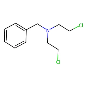 N-Benzylnormechlorethamine structure