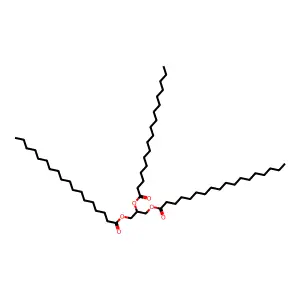 Tristearin structure
