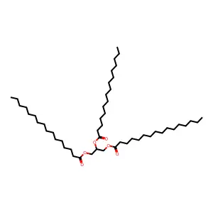 Tripalmitin structure