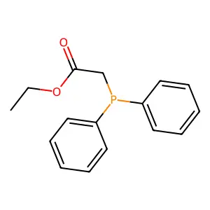 Ethyl (diphenylphosphino)acetate structure