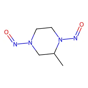1,4-Dinitroso-2-methylpiperazine structure