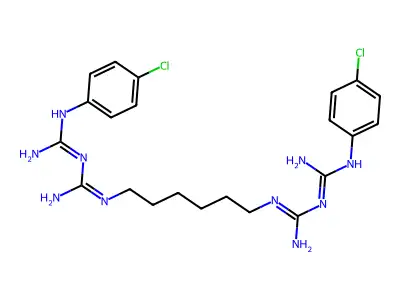 Chlorohexidine structure