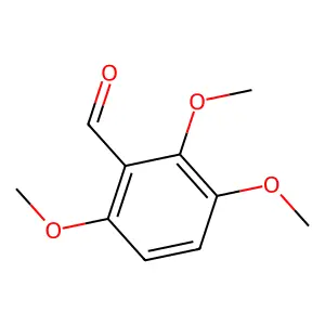 2,3,6-Trimethoxybenzaldehyde structure