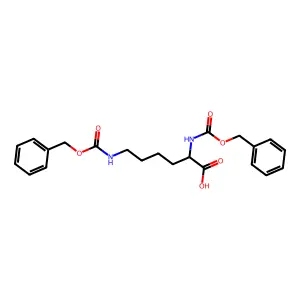 N2,N6-Dibenzyloxycarbonyl-L-lysine structure