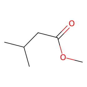 Methyl isovalerate structure