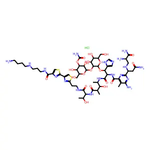 Bleomycin A5 hydrochloride structure