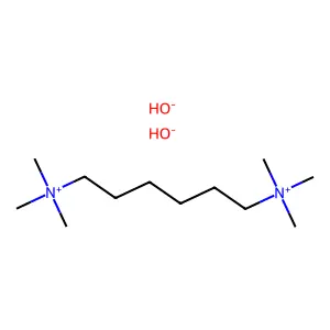 Hexamethonium hydroxide structure