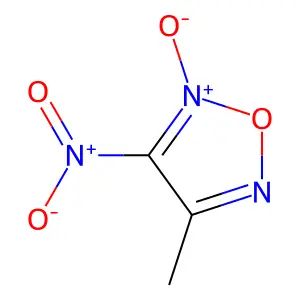 3-Methyl-4-nitrofuroxan structure
