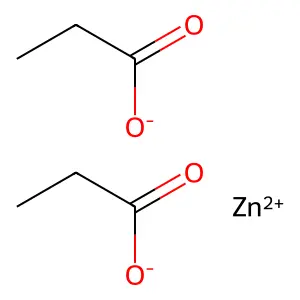 Zinc propionate structure