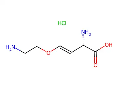 2-(3-Amino-3-carboxyprop-1-enoxy)ethylazanium chloride structure