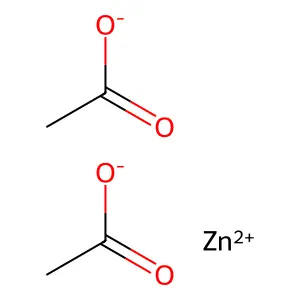 Zinc Acetate structure