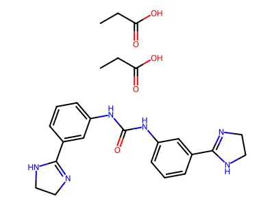 N,N'-bis(3-(4,5-dihydro-1H-imidazol-2-yl)-phenyl) structure