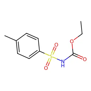 Ethyl ((4-methylphenyl)sulphonyl)carbamate structure