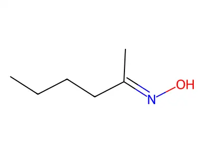 Hexan-2-one oxime structure