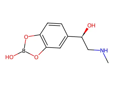 Epinal; Epinephrine borate structure