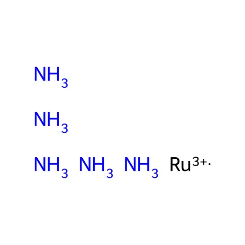Pentaammineruthenium(3+) structure