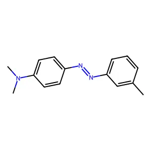 N,N-Dimethyl-4-[2-(3-methylphenyl)diazenyl]benzenamine structure
