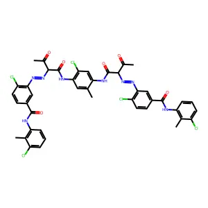 Pigment Yellow 93 structure