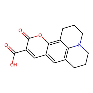 Coumarin 343 structure