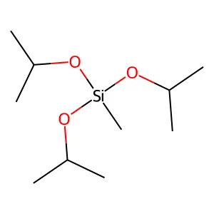 Methyltris(1-methylethoxy)silane structure