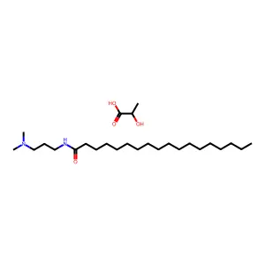 Stearamidopropyl dimethylamine lactate structure
