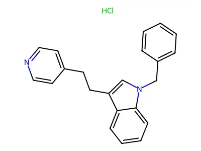 Benzindopyrinehydrochlorid structure