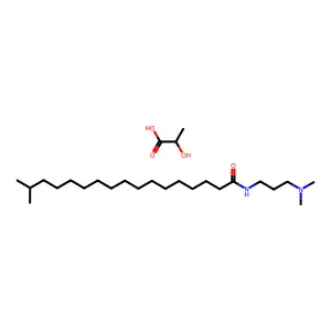 Isostearamidopropyl dimethylamine lactate structure