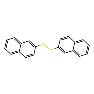 Disulfide, 1,2-di-2-naphthalenyl structure