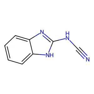 2-Benzimidazolecarbamonitrile structure