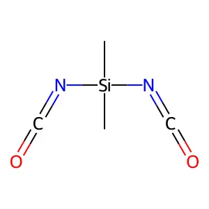 Silane, diisocyanatodimethyl- structure
