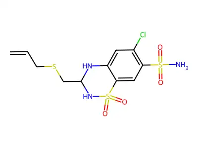 Althiazide structure
