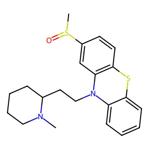 Mesoridazine structure