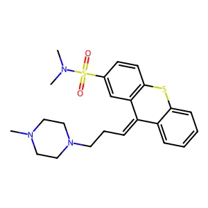 Thiothixene (USAN:USP) structure