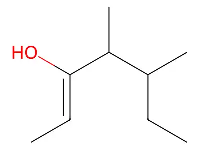 4,5-Dimethyl-3-hydroxy-hept-2-ene structure