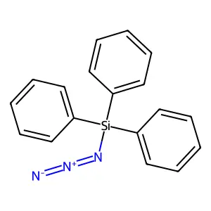 Azidotriphenylsilane structure